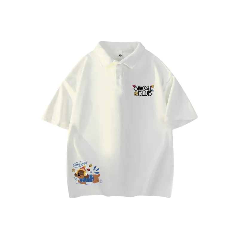 Emoji Polo Shirts Unisex-0