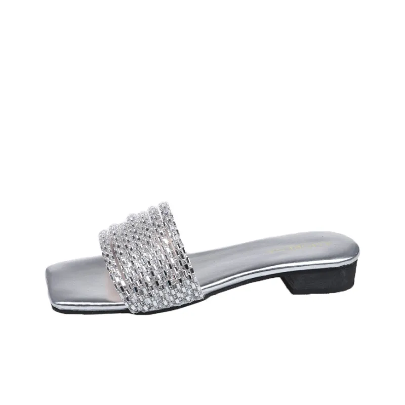 WUJI Slip Resistant Abrasion Resistant Slide Slippers Women's-5