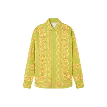 VERSACE Medusa Chains print Shirt