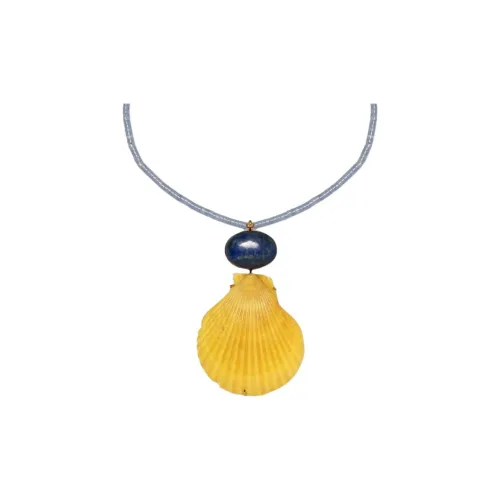 Jennifer Behr Shell Necklaces Women's Blue