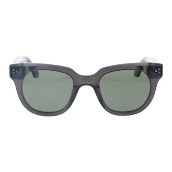 LOOK Acetate Round Sunglasses Women's Black