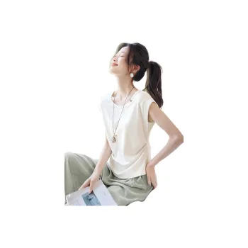 Mo Han Yi Mei Flutter Sleeve T Shirt Women's
