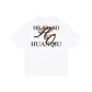 White-Black Text Print