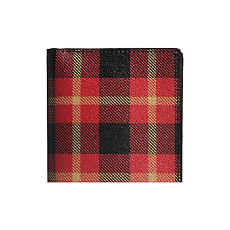 COACH Passport Case Canvas Passport Holder Women's Black-2