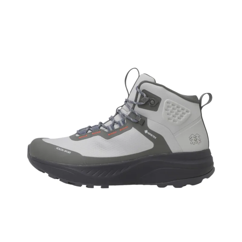 KOLON SPORT Cushioning, Wear Resistant Mid Top Hiking Shoes Men's Gray-0