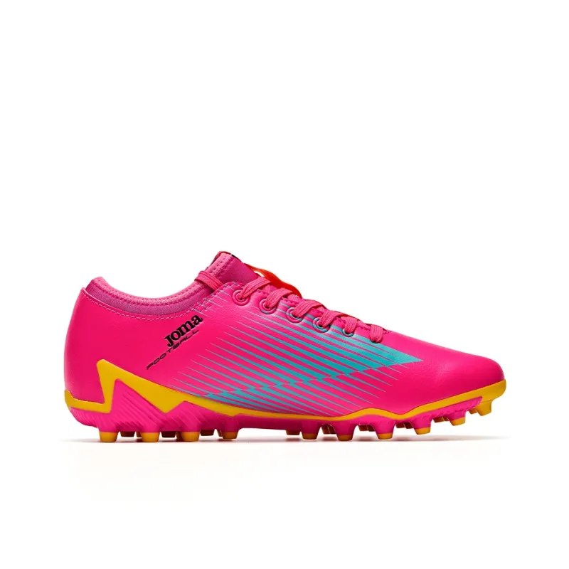Joma MG Multi Ground Soccer Shoes Men's Pink Blue-1