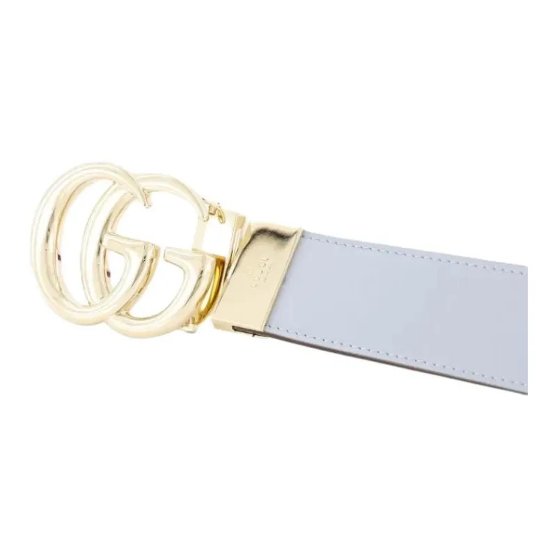 GUCCI Leather Belts Women's Blue -1