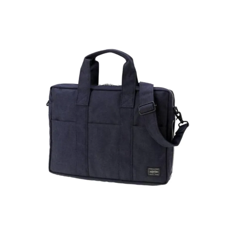 PORTER Polyester Shoulder Bag, Crossbody Bag, Handbag Women's Blue-0
