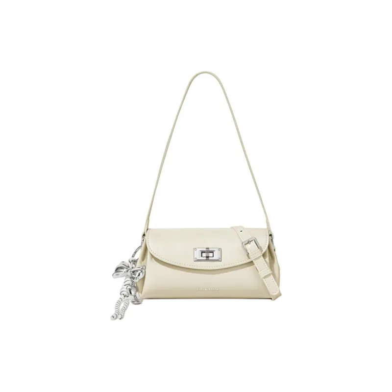 CinvaiKrose Cow Leather With Synthetic Leather Shoulder Bag, Crossbody Bag, Shoulder Bag Trumpets Women's Multicolor-0