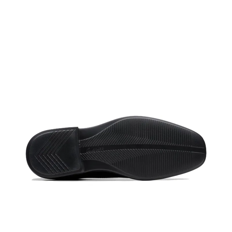Clarks Cosgrove Cap Dress Shoes Men's Black-5