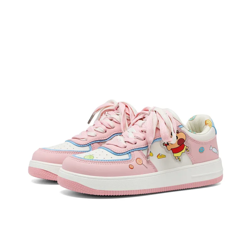 Crayon Shinchan Low Top Skateboard Shoes Unisex-52