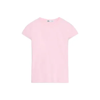 ZARA T Shirts Women's Pink