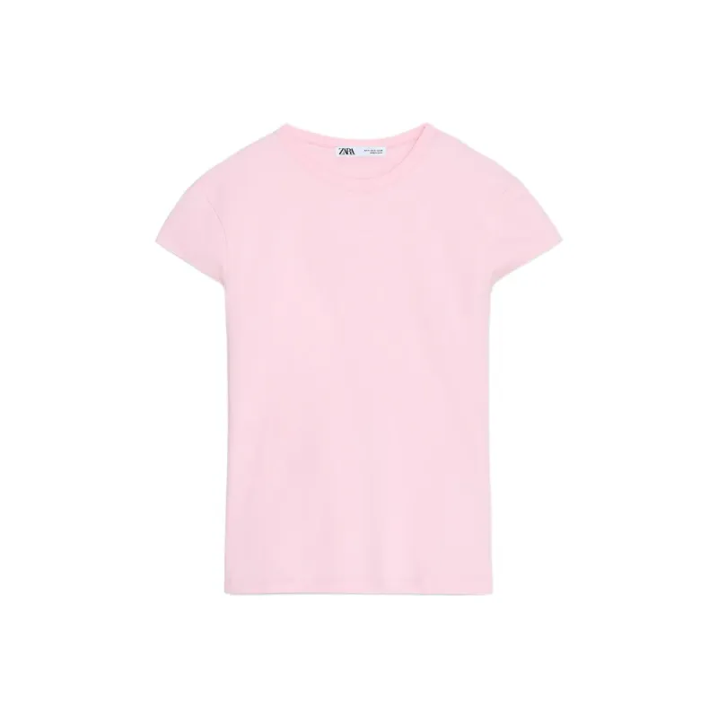 ZARA T Shirts Women's Pink-0