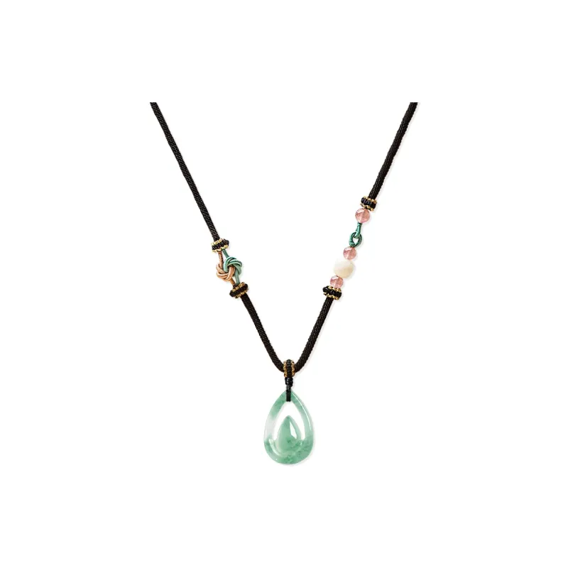 JUICY GRAPE African Emerald Necklaces Unisex-0