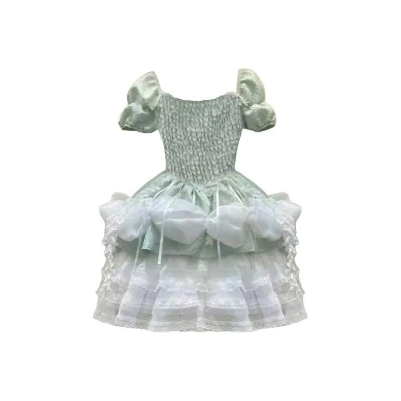 Peaches Peaches Short Sleeved Dress Women's-1