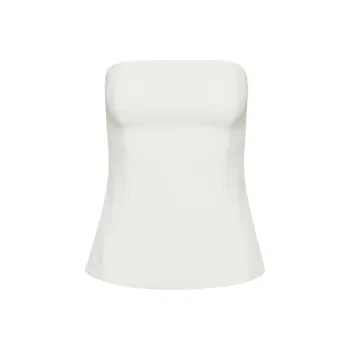 ARITZIA Strapless Tops Women's Light Birch