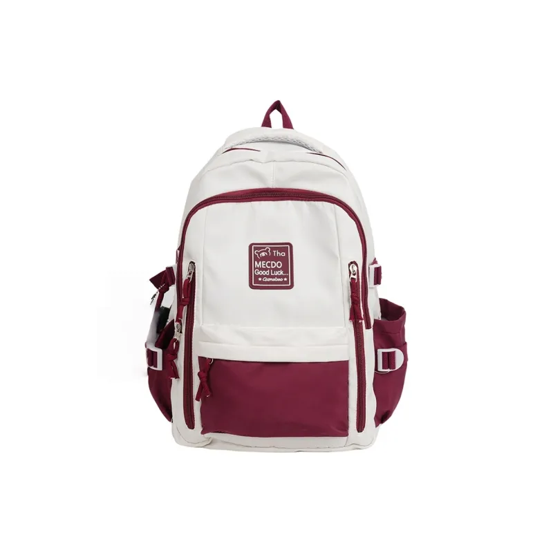 Vack Nylon Backpack Unisex Multicolor-5