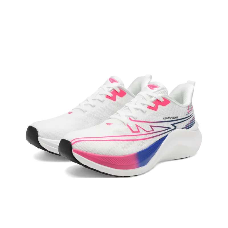 LIGHTSPEEDER Starblade Running Shoes Unisex Low Top White/Black/Green/Cyan-7