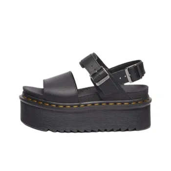Dr.Martens VOSS One Strap Sandals 4.5cm Unisex Black