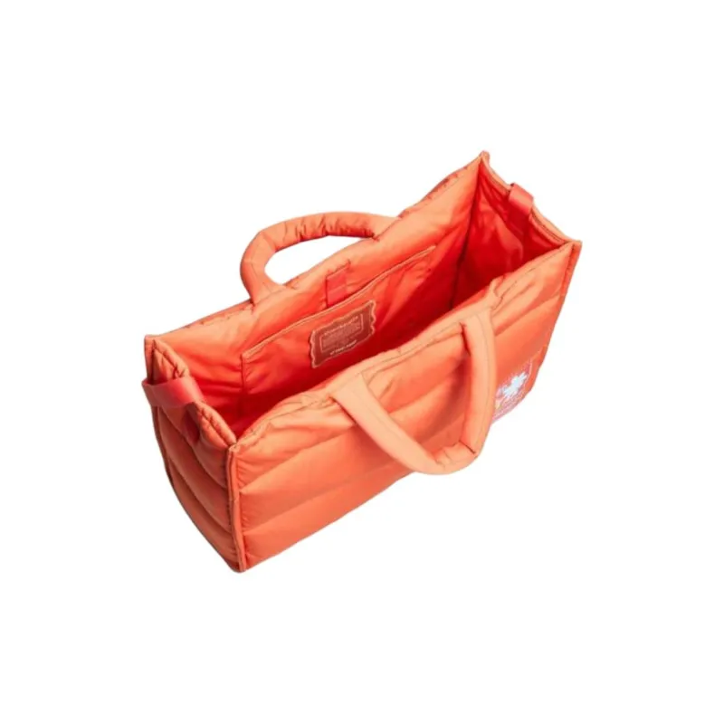 Coachtopia Recycled Polyester Tote Bag, Shopping Bag, Shoulder Bag, Handbag Tubas Unisex Orange-3