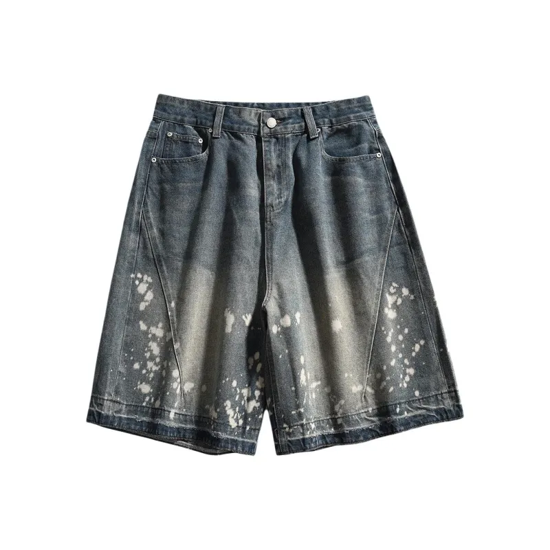 Topland Denim Shorts Unisex Vintage Blue-0
