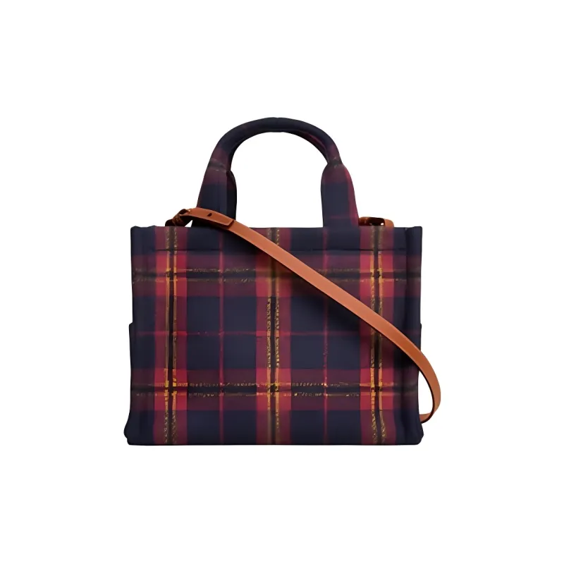 CELINE Fabric Tote Bag, Shopping Bag, Shoulder Bag, Crossbody Bag, Handbag Women's Multicolor-2