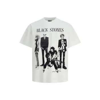 WKOOG T Shirts Unisex White