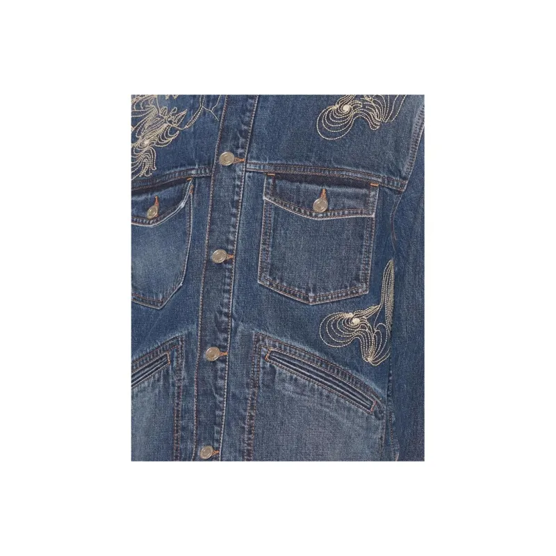 ISABEL MARANT Jango Denim Jacket-4