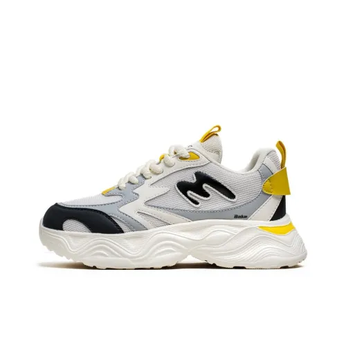 BAKE Slip Resistant, Abrasion Resistant, Breathable Low Top Chunky Sneakers Men's