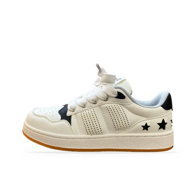 XLAIII Anti Slip Wear Resistant Low Top Skateboard Shoes Women's-10