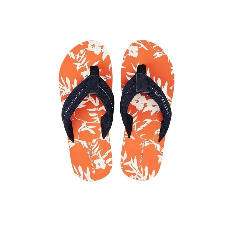 Tommy Hilfiger EVA Abrasion Resistant Flip Flops Men's Marine Blue-3
