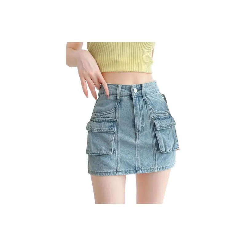 YINLEI Cargo Short Skirts Women's-7