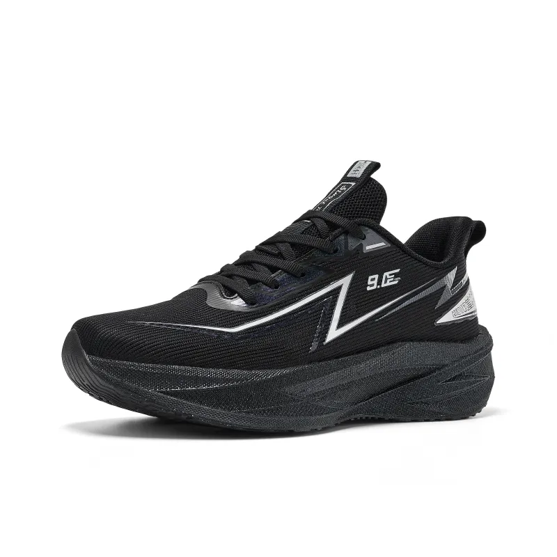 Jianjie Running Shoes Unisex Low Top White/Green/Black/Cyan-11