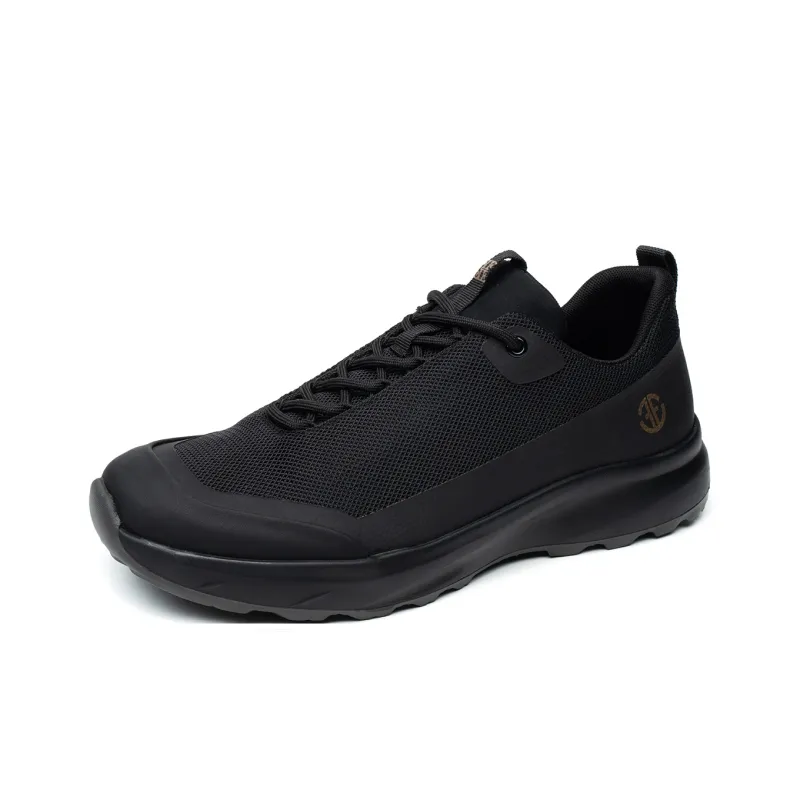 FED Low Top Casual Shoes Men's Black-1