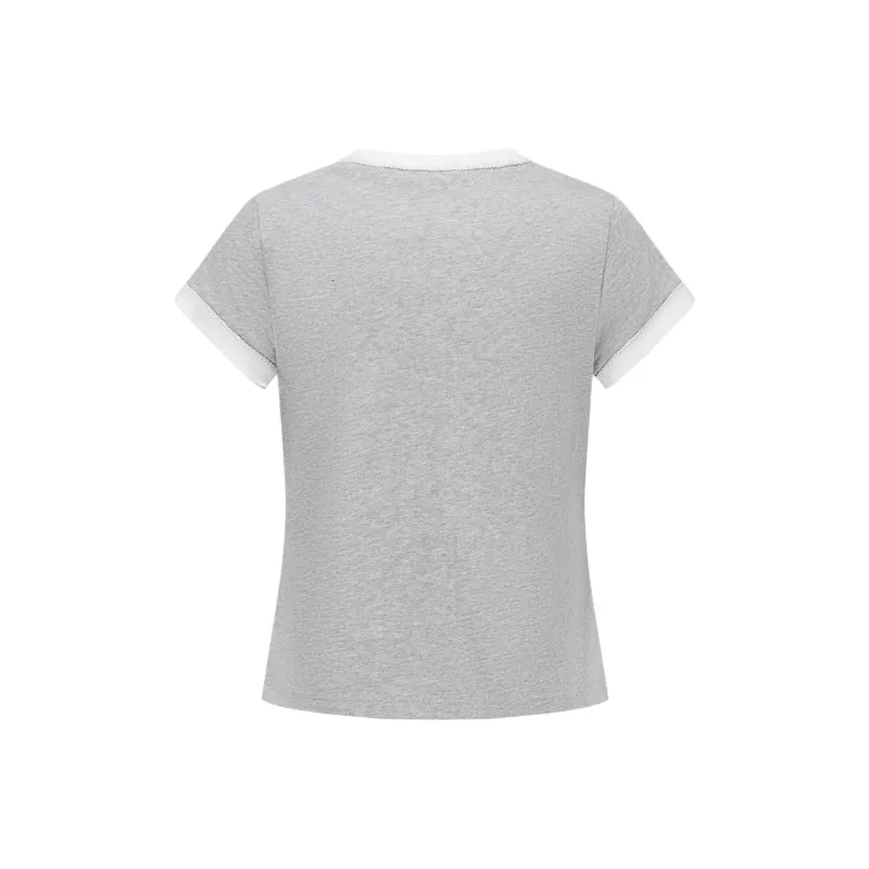 Alexia Sandra T Shirts Women's Gray-1