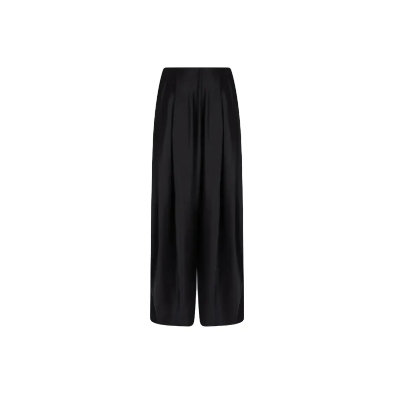 GIORGIO ARMANI Midi Skirt In Double sided Silk Satin-0