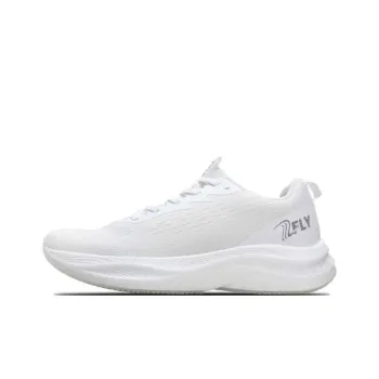 AVOCCO Running Shoes Unisex Low Top Crescent White/Thunder Black