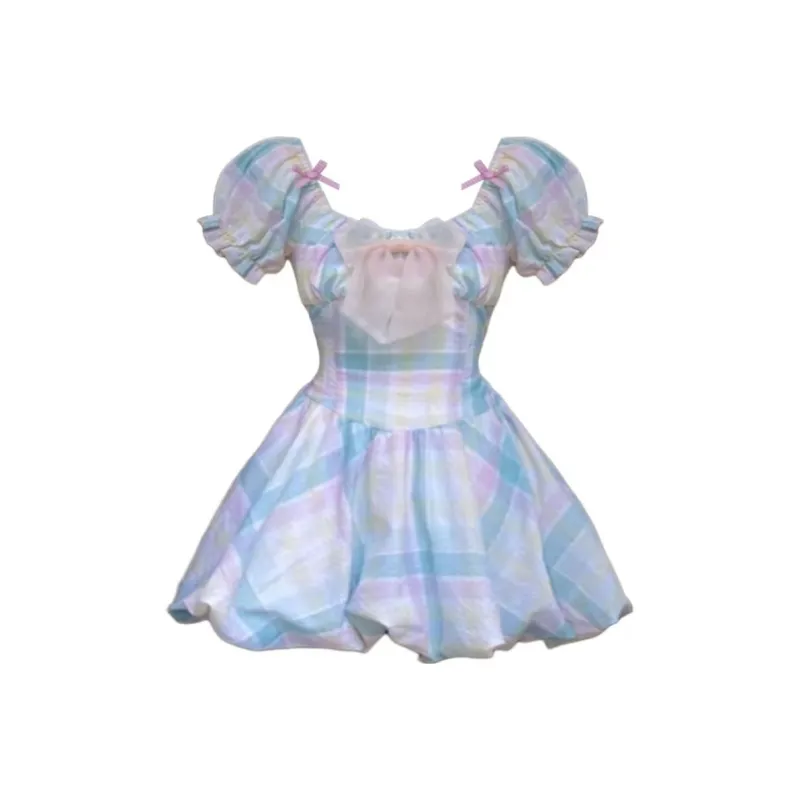 AINUOERMY Short Sleeved Dress Women's-0