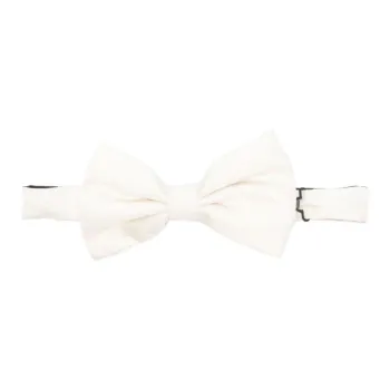DRIES VAN NOTEN Silk Ties Men's White