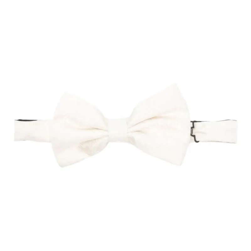 DRIES VAN NOTEN Silk Ties Men's White-0