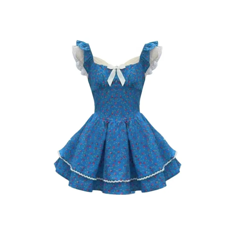 Peaches Peaches Short Sleeved Dress Women's-0