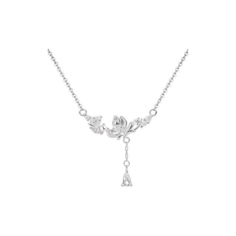 YINCHIE S999 Fine Silver Necklaces Women's-5