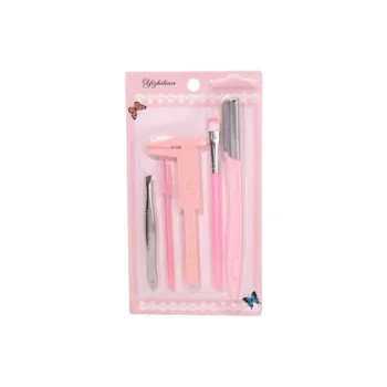 YIZHILIAN Eyebrow Shaping & Pencil Make up Tools Portable Five Piece Set