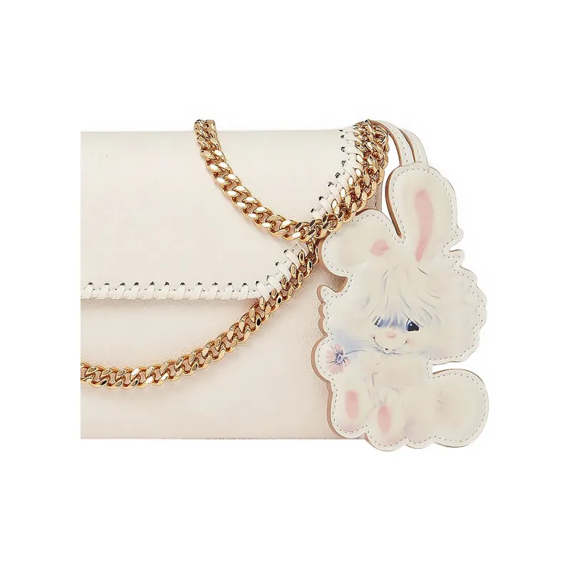 Stella McCartney Falabella Polyurethane Crossbody Bag, Shoulder Bag Mini Women's White-4
