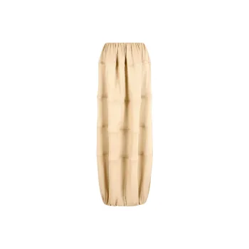 AMANI Casual Long Skirt Women's Beige