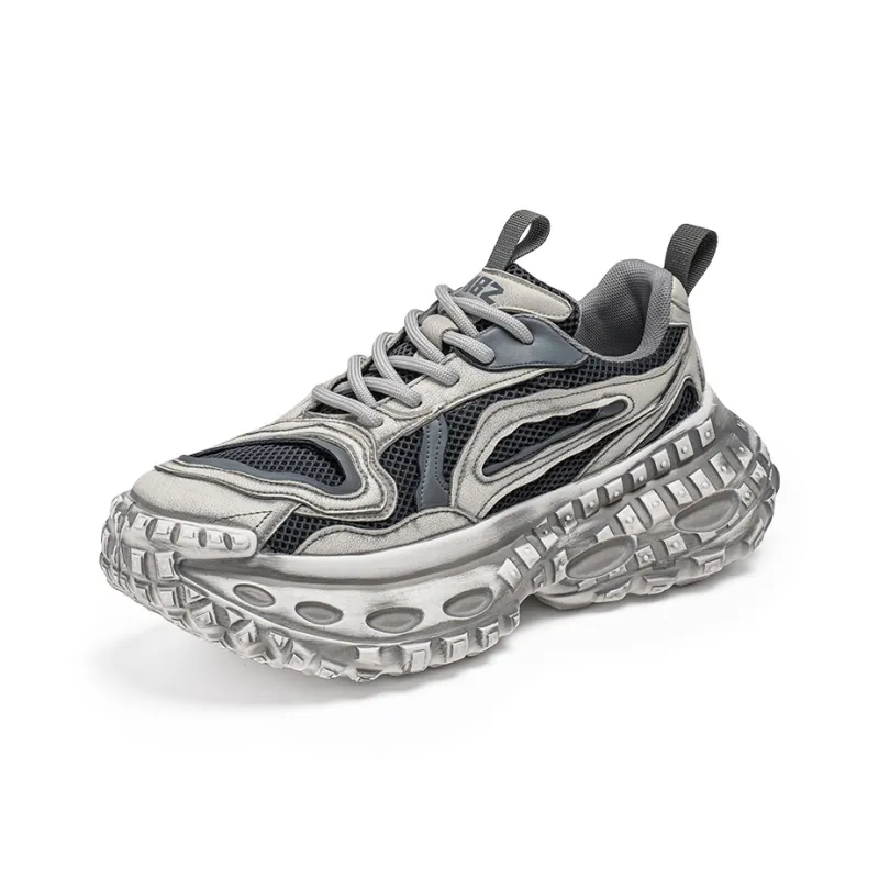 ROBINHOOD Cushioning, Slip Resistant, Abrasion Resistant, Coverage, Support Low Top Chunky Sneakers Men's-10