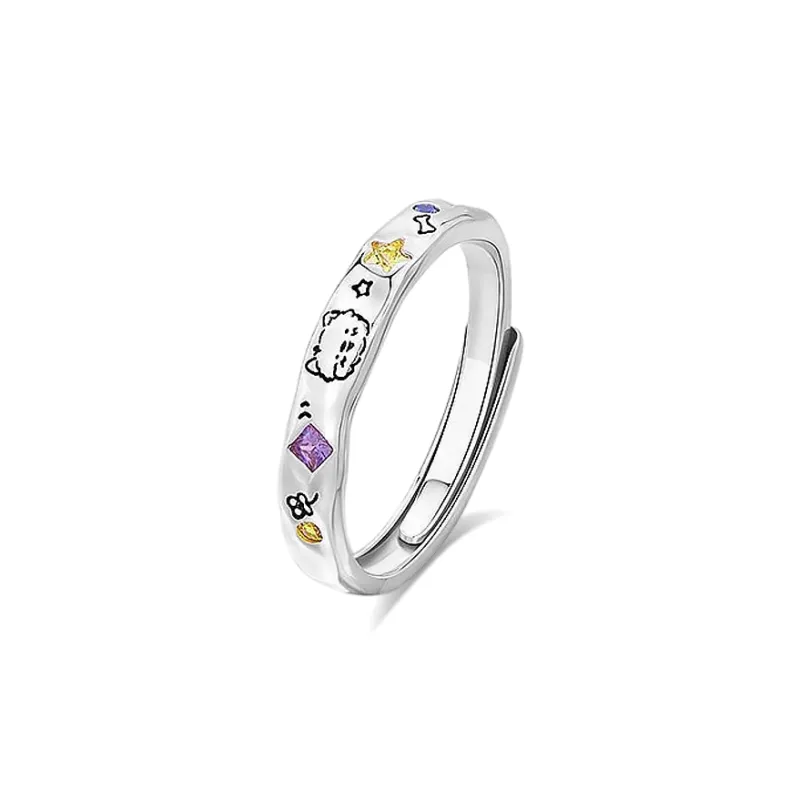 WANLIACC S925 Silver Rings Unisex-1
