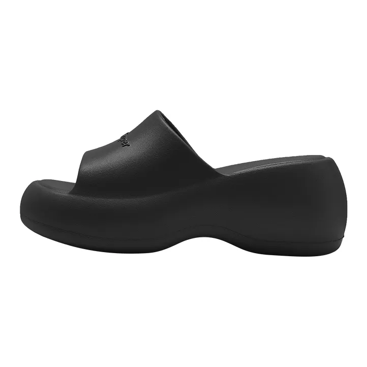 Yu Pu Platform Abrasion Resistant Squashy And Bouncy Feeling Indoor Home Sandals-1
