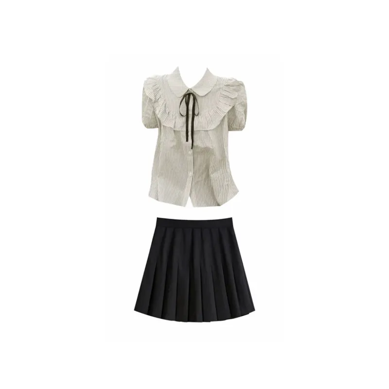 IDLE SOUL Two Piece Skirt Sets Women's-0