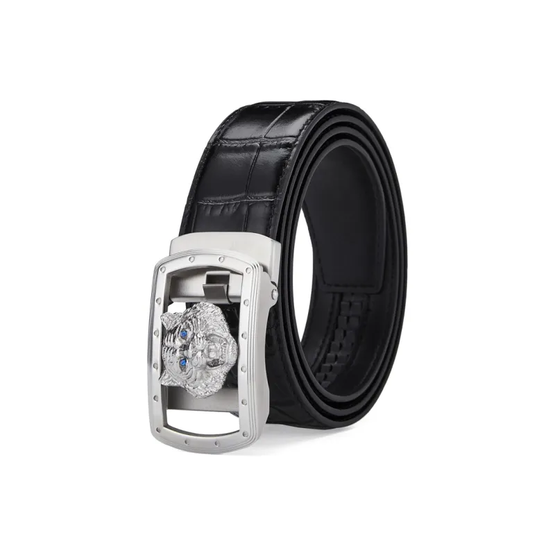 GUSKI Cow Leather Belts Men's 3.5cm-10